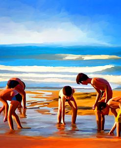 Kids At The Beach