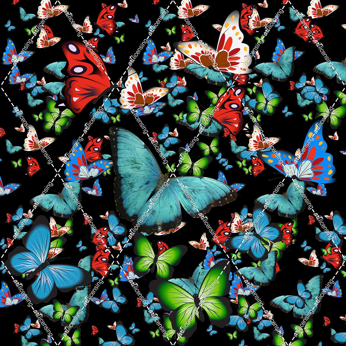 Butterfly Art A6