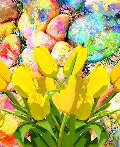 Yellow Tulips Art