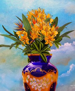 Colorful Vase Flower