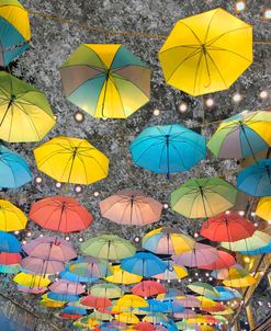 Umbrellas Above