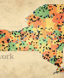 New York County Map