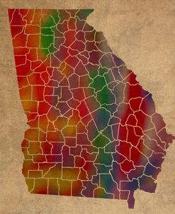 GA_Colorful Counties