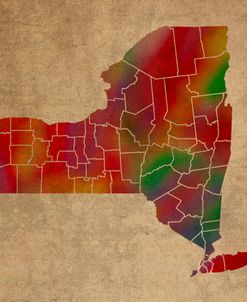 NY_Colorful Counties