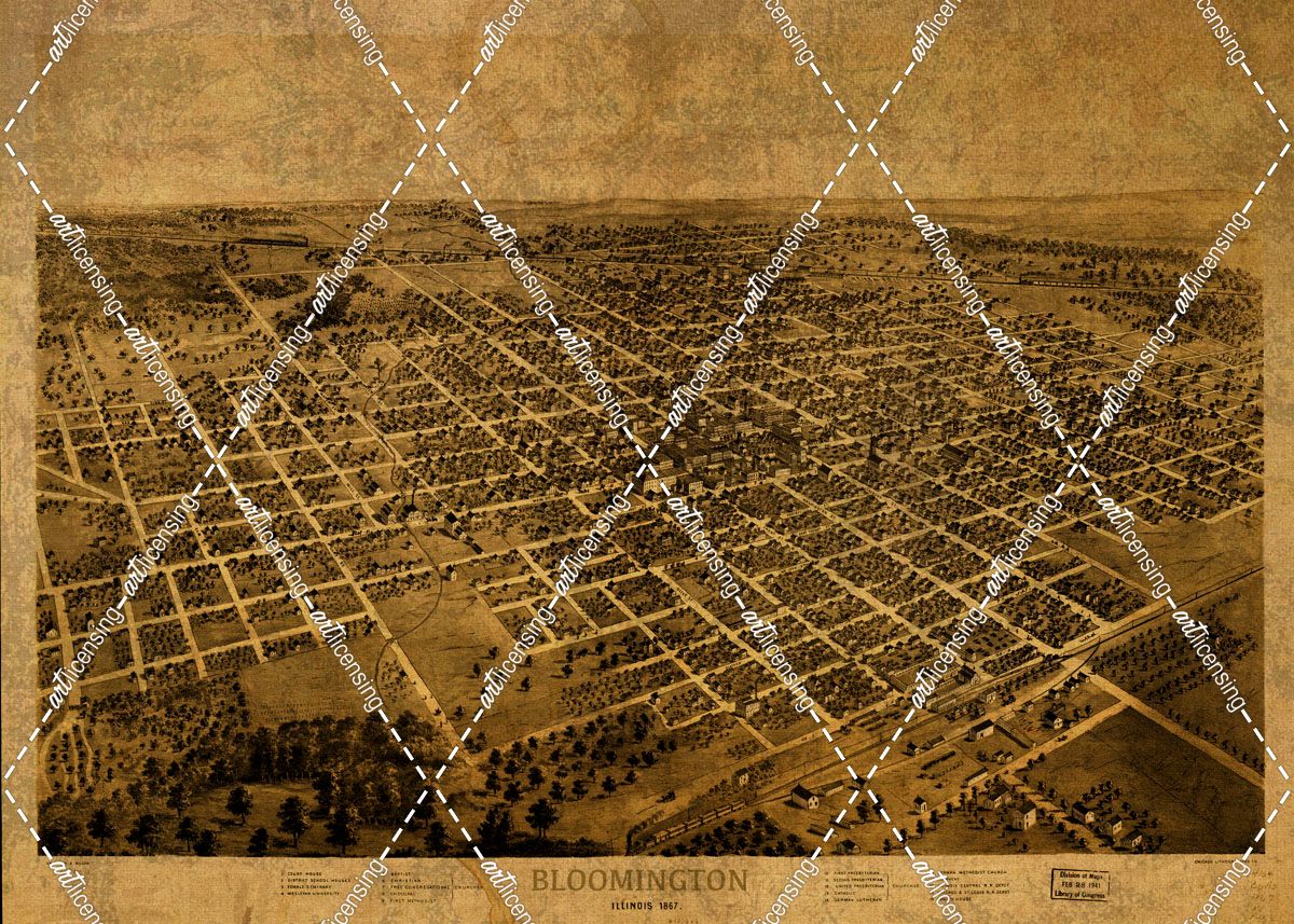 Bloomington IL 1867
