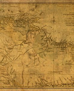Dutch Guiana Aruba Bonaire Map 1781