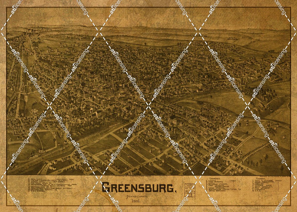 Greensburg PA 1901
