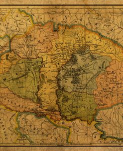 Hungary Map 9th Century
