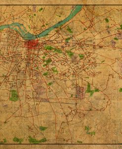 Louisville Streep Map