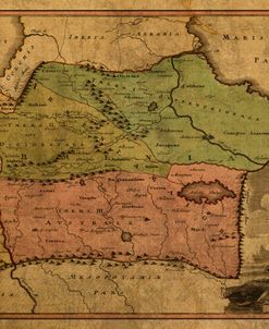 Map of Armenia 1720