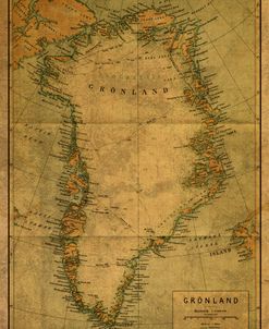Map of Greenland 1920