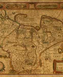 Map of Mongolia 1676