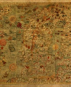 Map of Sweden 1539