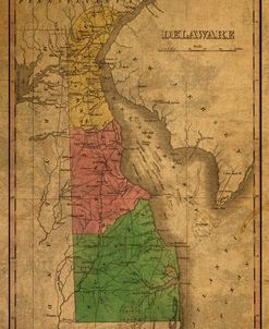 Map of Delware 1827