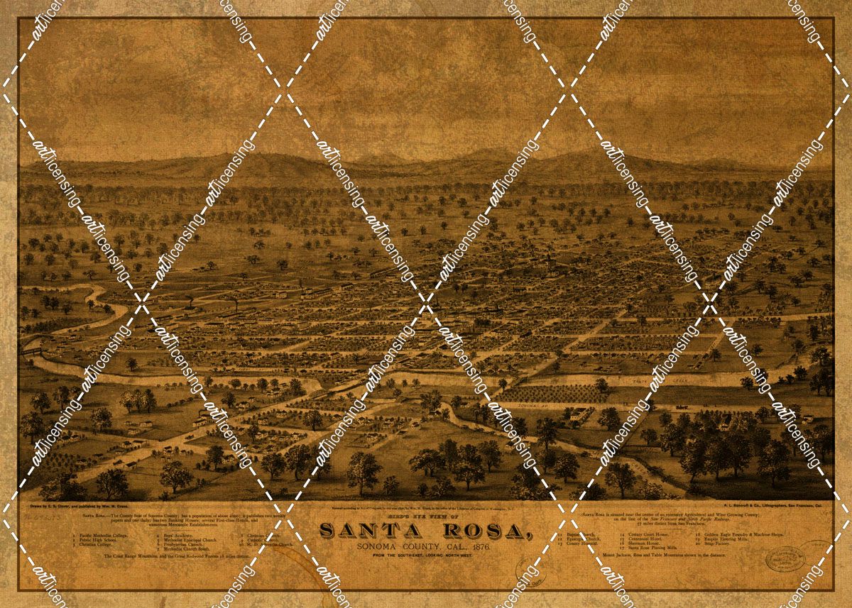 Santa Rosa CA 1876