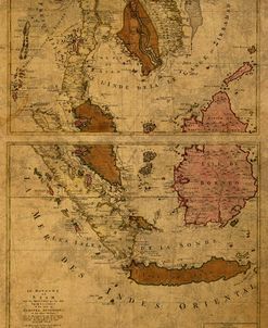 Southeast Asia Siam Sumatra 1710