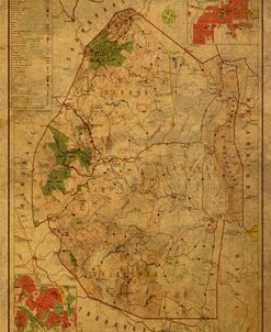 Swaziland Map 1966