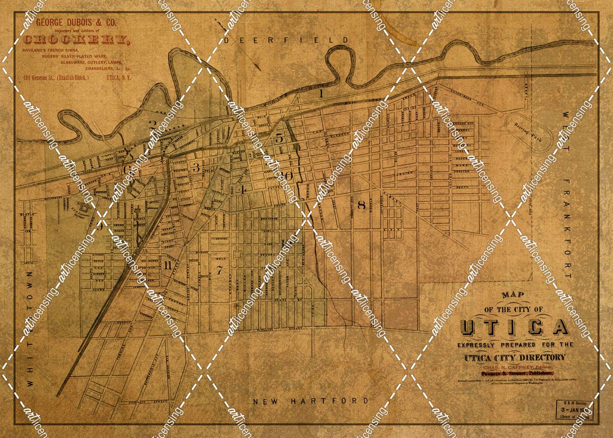 Utica New York 1880