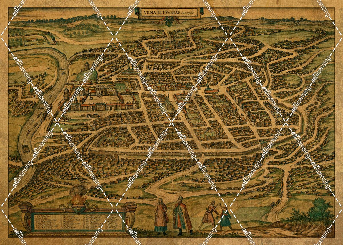Vilnius Lithuania 1600