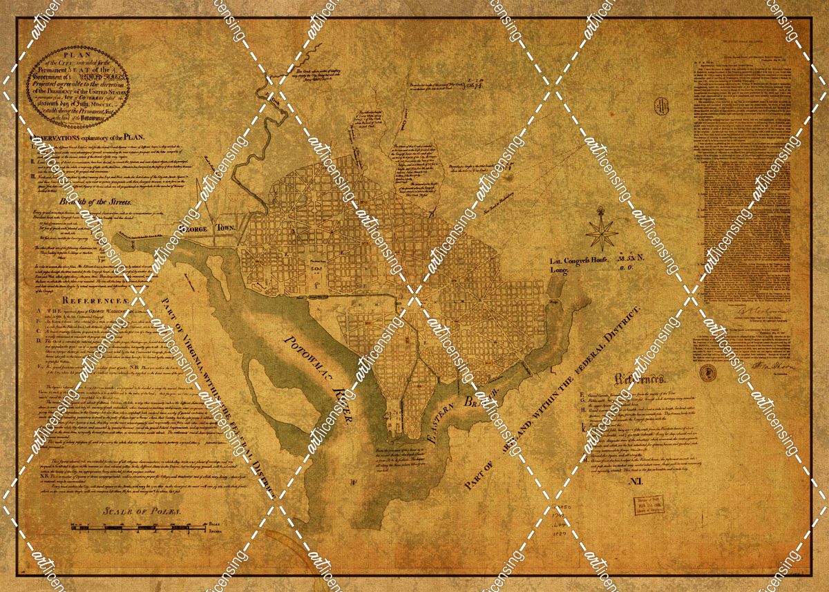 Washington DC Plan 1791