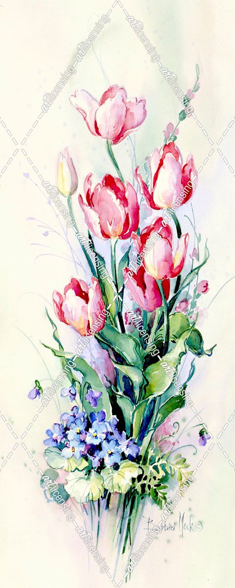820 Pink Tulips