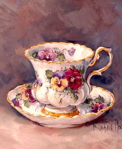 160 Pansy Teacup