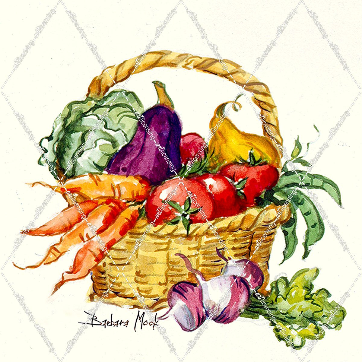 600 Vegetable Basket