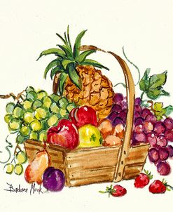 603 Pineapple and Fruit Basket