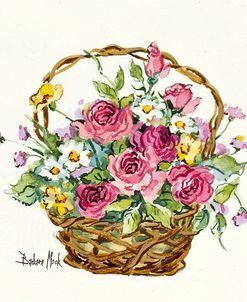 598 Rose Basket Miniature
