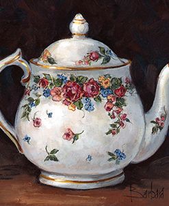 1138 Mixed Blossom Teapot