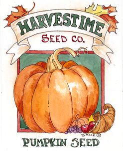 2102 Harvestime Pumpkin-Seed Packet