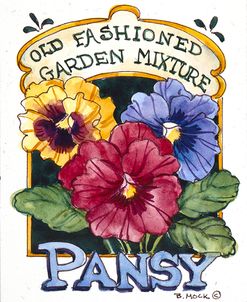 2119 Old Fashioned Pansy-Seed Packet