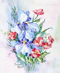 3585 Blue Iris Bouquet