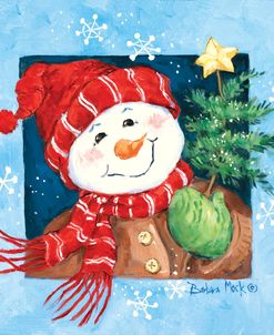 39184 Red Hat Snowman