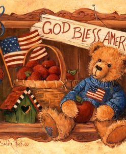 God Bless America Teddy