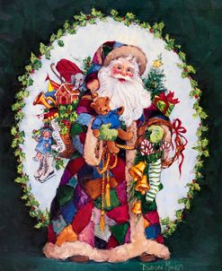 Patchwork Santa