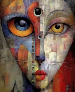 Cats And Birds Abstract 2