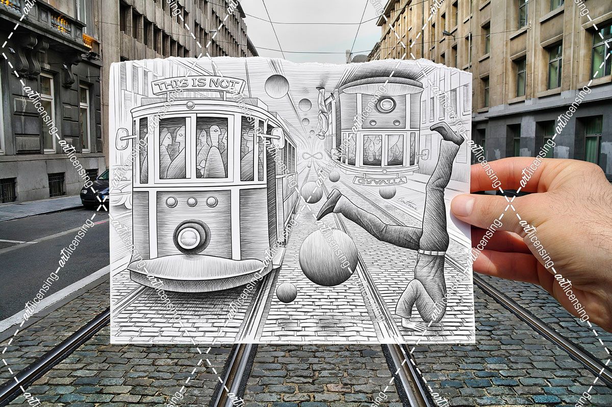 Pencil Vs Camera 35 – City Tram