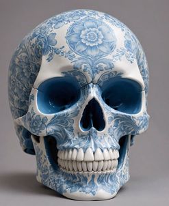 Porcelain Skull 3