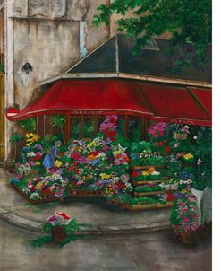 Florist On The Rive Gauche