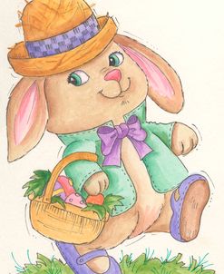 Easter Rabbit With Basket
