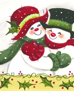 Snow Couple