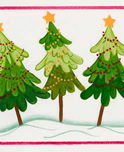 Three Christmas Trees