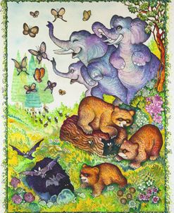 Elephants, Bears And Bats