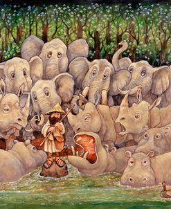 Noah – Elephants-Rhinos-Hippos