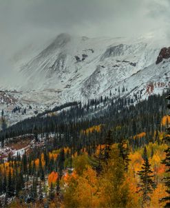 Dark Storm Over Red Mountain Pass