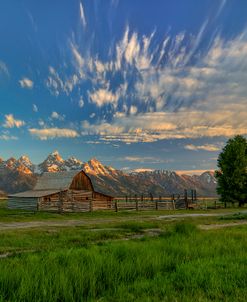 Golden Teton Morning