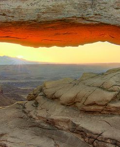 New Day Dawning At Mesa Arch