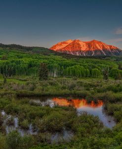 Spring Sunrise At East Beckwiith Mountain