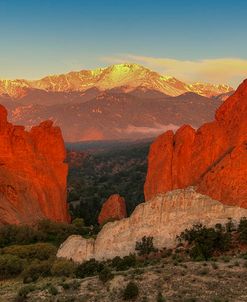 Sunrise At Garden Of The Gods